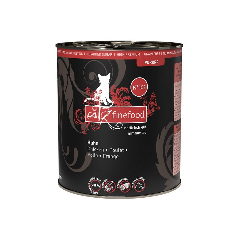 Catz Finefood Purrrr N.103 Drób puszka 800g - All4Animals