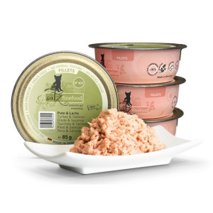 Catz Finefood Filety N.405 Indyk/Łosoś tacka 85g - All4Animals