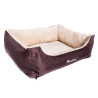 Bimbay Pokrowiec do kanapy Minky r.2 - 80x65cm brąz-beż - All4Animals