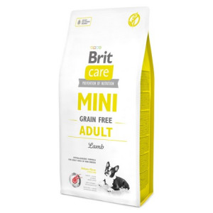 Brit Care Grain Free Mini Adult Lamb 400g - All4Animals