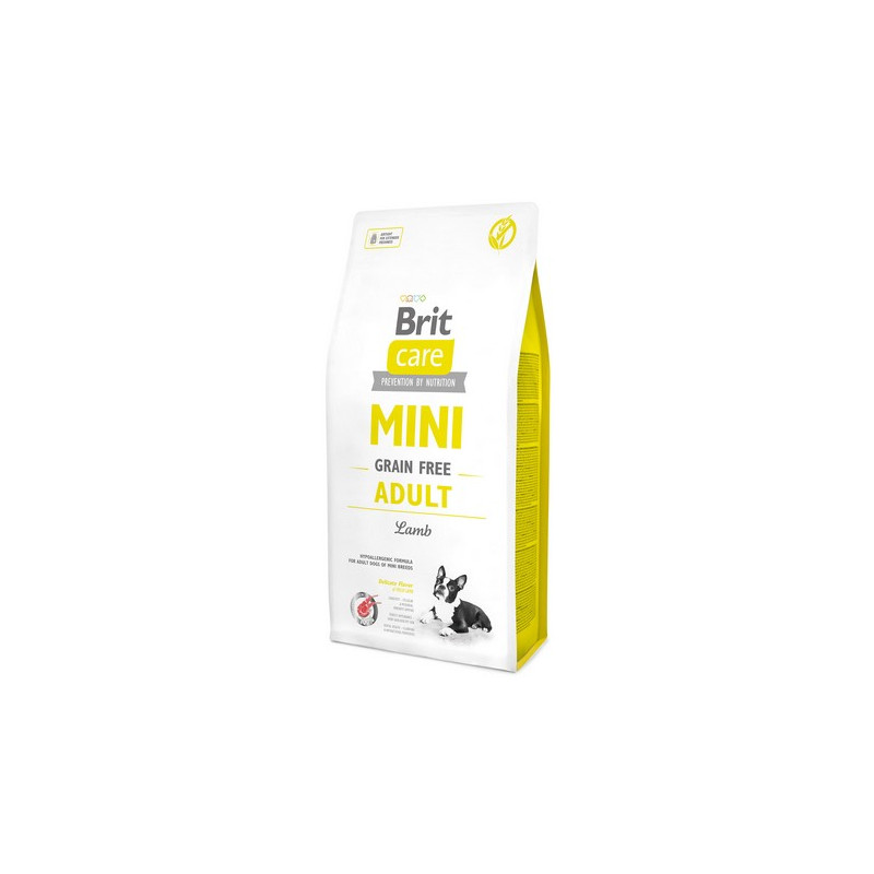 Brit Care Grain Free Mini Adult Lamb 400g - All4Animals Brit Care Grain Free Mini Adult Lamb 400g - All4Animals