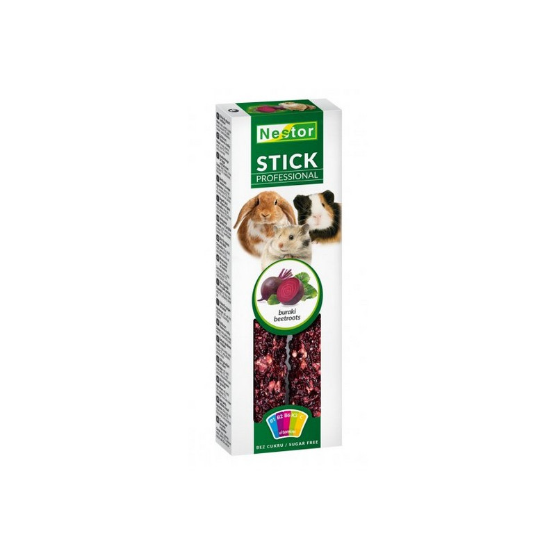 Nestor Kolba Gryzoń Professional buraki 2szt - All4Animals