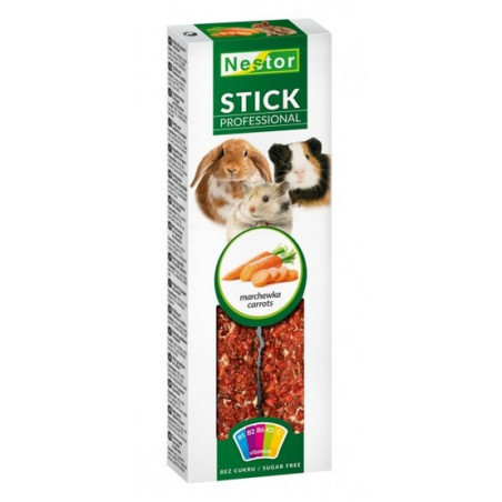 Nestor Kolba Gryzoń Professional marchewka 2szt - All4Animals
