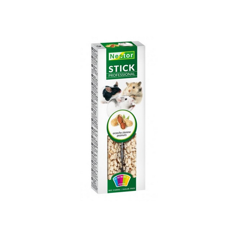 Nestor Kolba Gryzoń Professional orzechowa 2szt - All4Animals