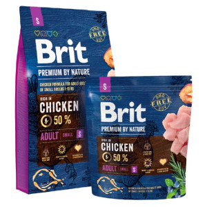 Brit Premium By Nature Adult S Small 8kg - All4Animals