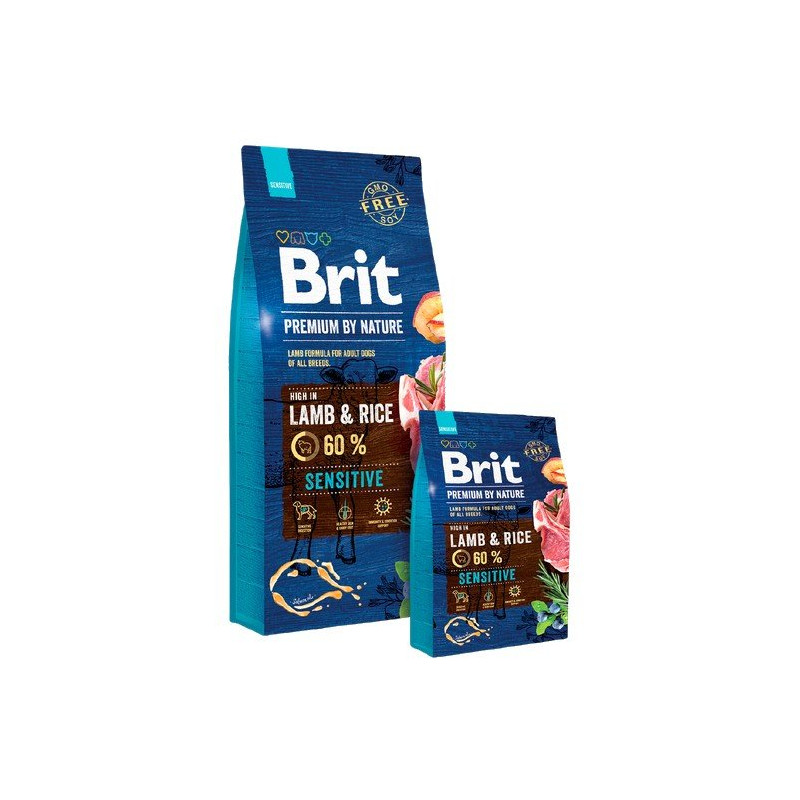 Brit Premium By Nature Sensitive Lamb 3kg - All4Animals