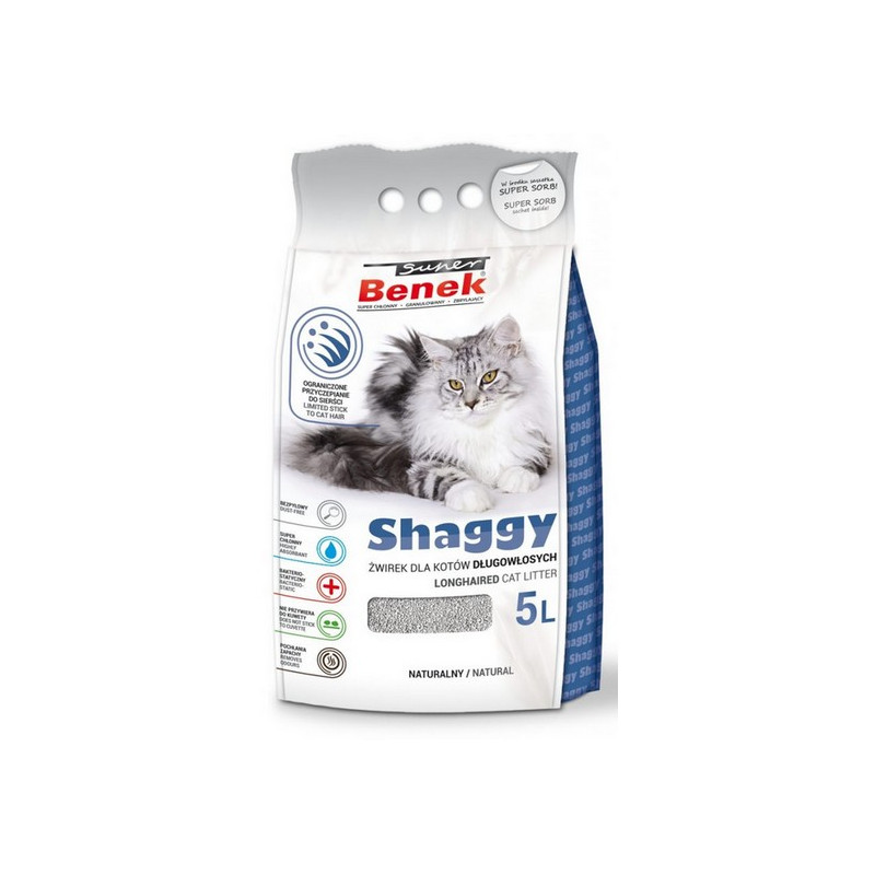 Super Benek Shaggy 5L - All4Animals