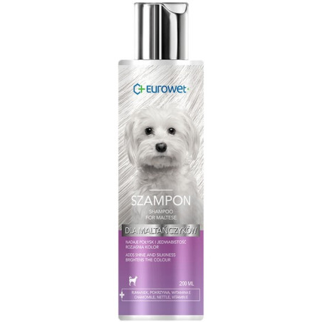 Eurowet Szampon dla maltańczyków 200ml - All4Animals