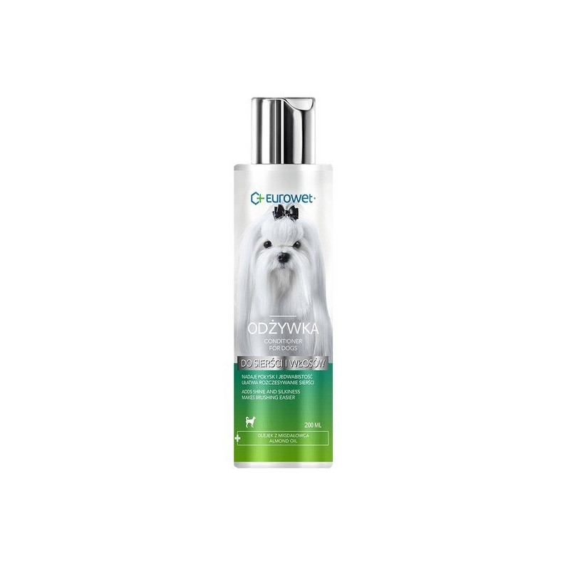 Eurowet Odżywka do sierści i włosów dla psów 200ml - All4Animals