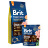 Brit Premium By Nature Junior M Medium 3kg - All4Animals