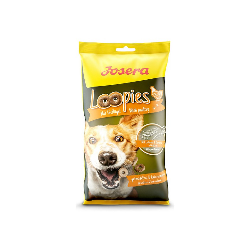 Josera Loopies Przysmak z drobiem 150g - All4Animals