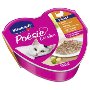 Vitakraft Poesie sos indyk z serem tacka 85g - All4Animals