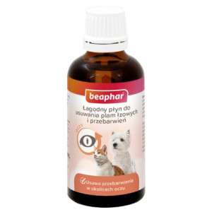 Beaphar Łagodny płyn do usuwania plam łzowych 50ml - All4Animals