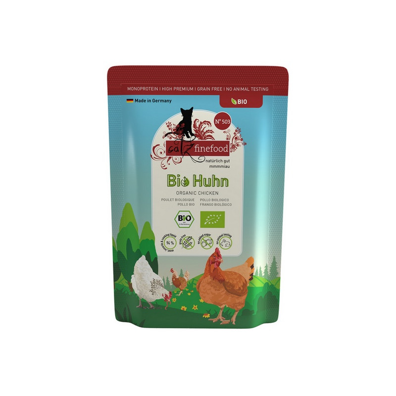 Catz Finefood Bio N.503 Kurczak saszetka 85g - All4Animals