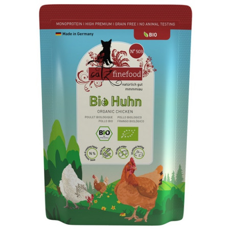 Catz Finefood Bio N.503 Kurczak saszetka 85g - All4Animals