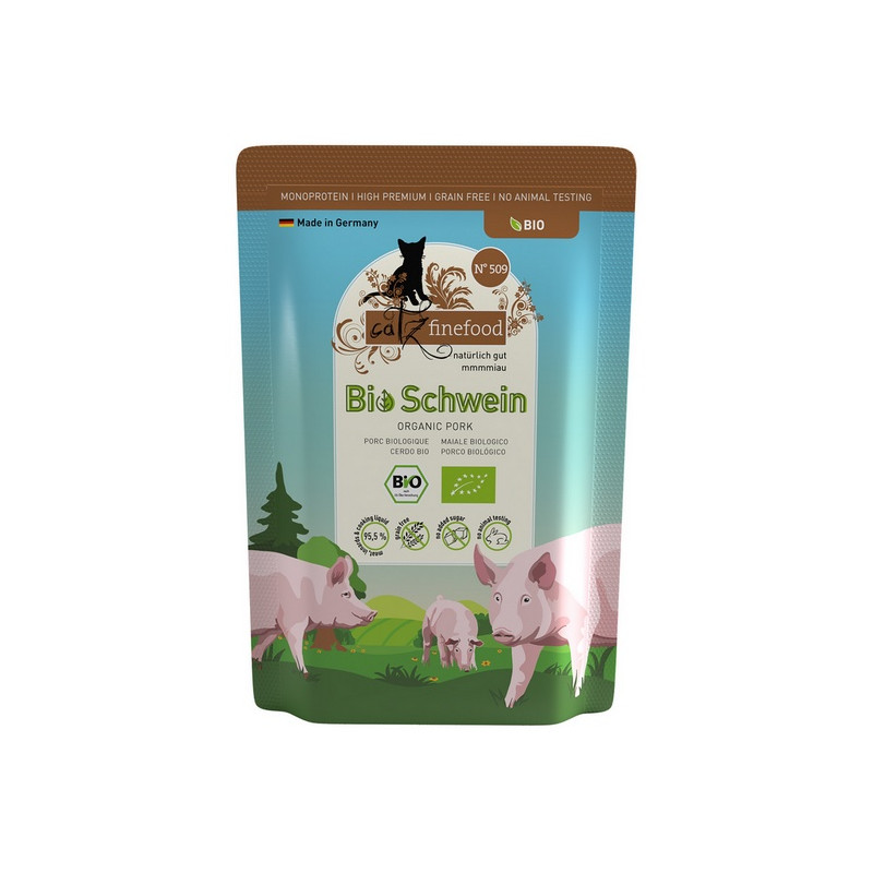 Catz Finefood Bio N.509 Wieprzowina saszetka 85g - All4Animals