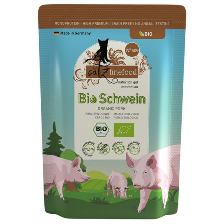 Catz Finefood Bio N.509 Wieprzowina saszetka 85g - All4Animals