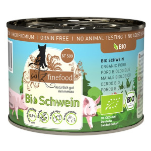 Catz Finefood Bio N.509 Wieprzowina puszka 200g - All4Animals