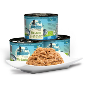 Catz Finefood Bio N.513 Łosoś puszka 200g - All4Animals