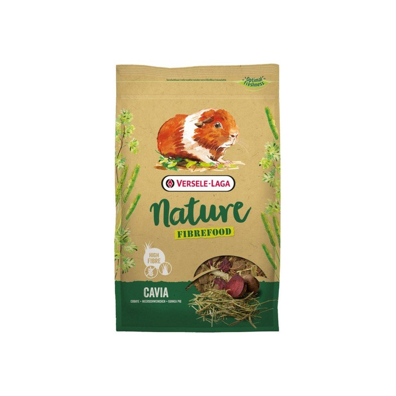Versele-Laga Fibrefood Cavia Nature wysokobłonnikowy pokarm dla świnki morskiej 1kg - All4Animals Versele-Laga Fibrefood Cavia Nature wysokobłonnikowy pokarm dla świnki morskiej 1kg - All4Animals