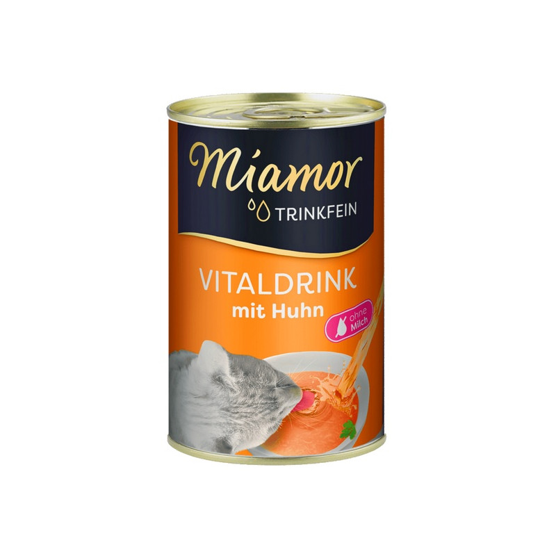 Miamor Vitaldrink z kurczakiem puszka 135g - All4Animals