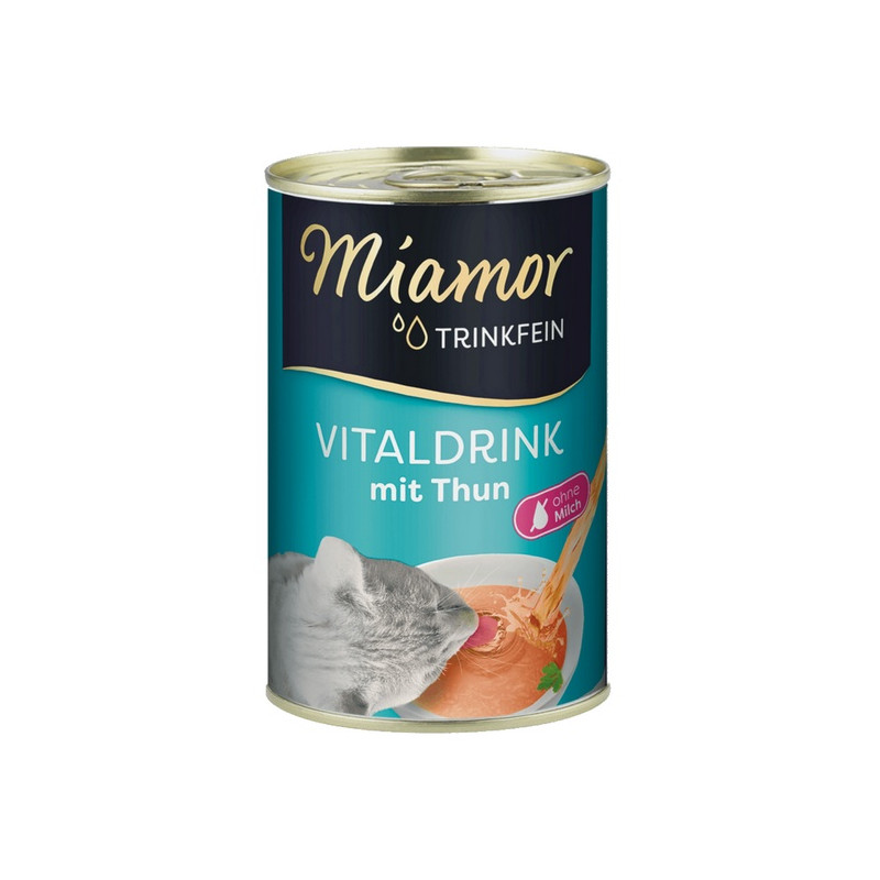 Miamor Vitaldrink z tuńczykiem puszka 135g - All4Animals