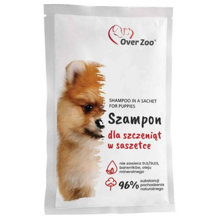 Over Zoo Szampon dla szczeniąt saszetka 20ml - All4Animals