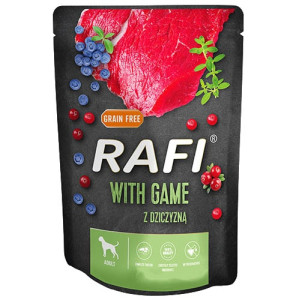 Rafi Pies Dziczyzna saszetka 300g - All4Animals
