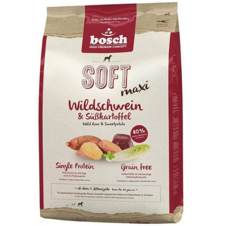 Bosch Soft Maxi Bawół Wodny & Bataty 1kg - All4Animals