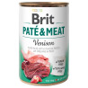 Brit Pate & Meat Dog Venison puszka 400g - All4Animals