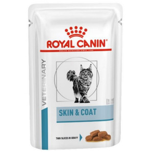 Royal Canin Veterinary Care Nutrition Feline Skin & Coat saszetka 85g - All4Animals