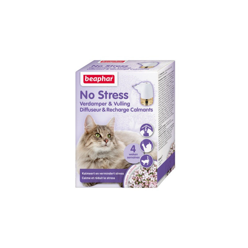 Beaphar No Stress Calming Diffuser Starter - aromatyzer behawioralny dla kotów - All4Animals