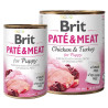 Brit Pate & Meat Dog Puppy puszka 800g - All4Animals