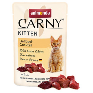 Animonda Carny Kitten Koktajl Drobiowy saszetka 85g - All4Animals