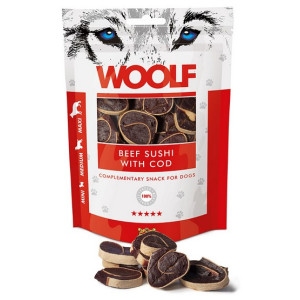 Woolf Beef Sushi With Cod 100g - All4Animals