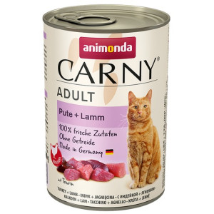 Animonda Carny Adult Indyk + Jagnięcina puszka 400g - All4Animals