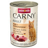 Animonda Carny Adult Indyk + Wątróbka kurczaka puszka 400g - All4Animals