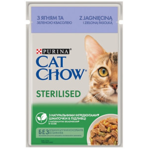 Purina Cat Chow Sterilised Jagnięcina saszetka 85g - All4Animals