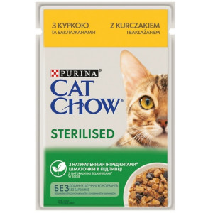 Purina Cat Chow Sterilised Kurczak saszetka 85g - All4Animals