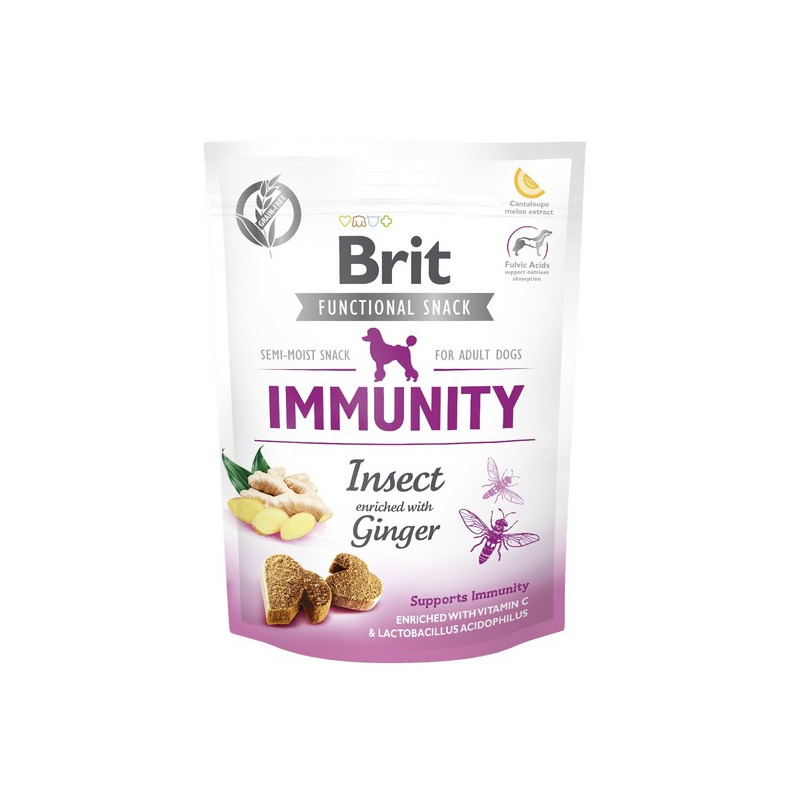 Brit Functional Snack Immunity Insect 150g - All4Animals