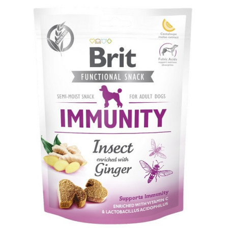 Brit Functional Snack Immunity Insect 150g - All4Animals