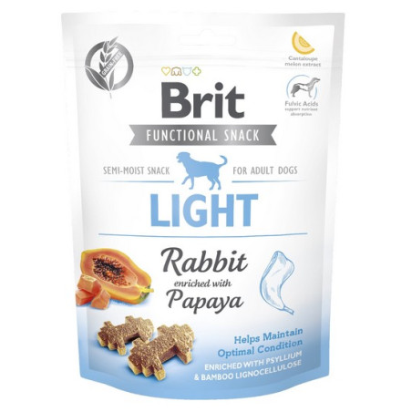 Brit Functional Snack Light Rabbit 150g - All4Animals