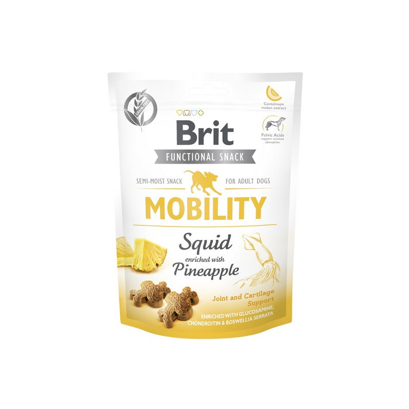 Brit Functional Snack Mobility Squid 150g - All4Animals