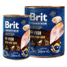 Brit Premium By Nature Fish & Fish Skin puszka 400g - All4Animals