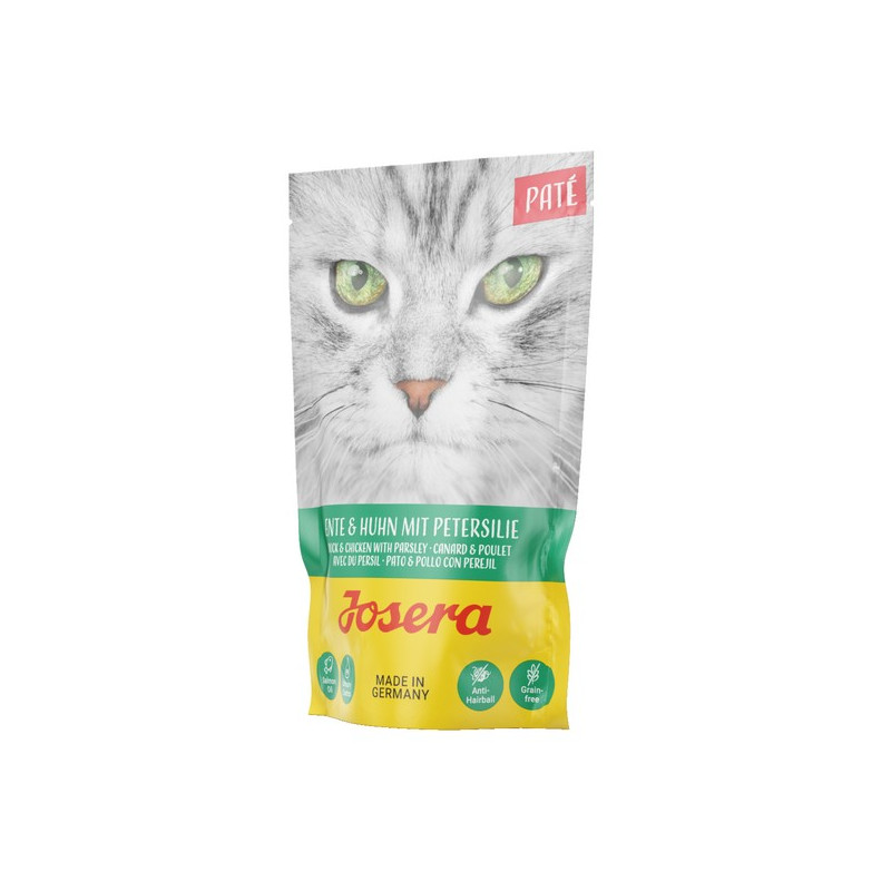 Josera Pasztet Kaczka & kurczak z pietruszką saszetka 85g - All4Animals