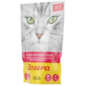 Josera Pasztet Gulasz z kurczakiem i wołowiną saszetka 85g - All4Animals