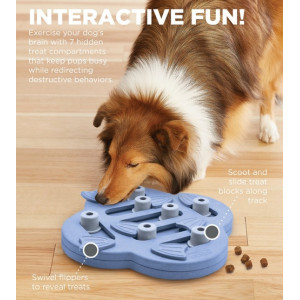 Nina Ottosson Hide 'N Slide Purple - gra edukacyjna [69540] - All4Animals