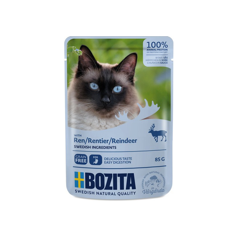 Bozita Cat Renifer w sosie saszetka 85g - All4Animals