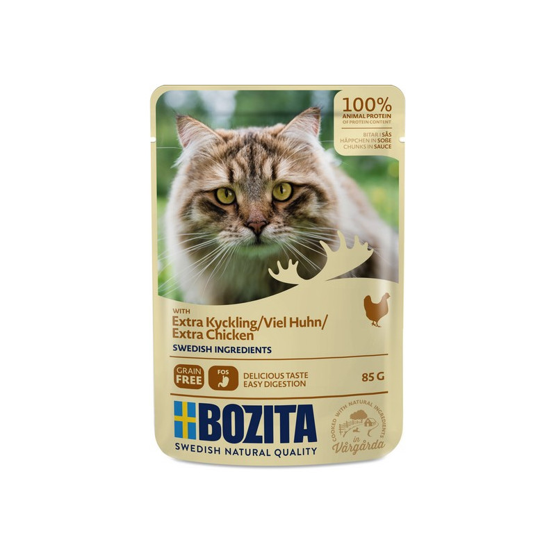 Bozita Cat Kurczak w sosie saszetka 85g - All4Animals