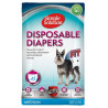 Simple Solution Pieluchy jednorazowe dla suczek M 12szt. - All4Animals